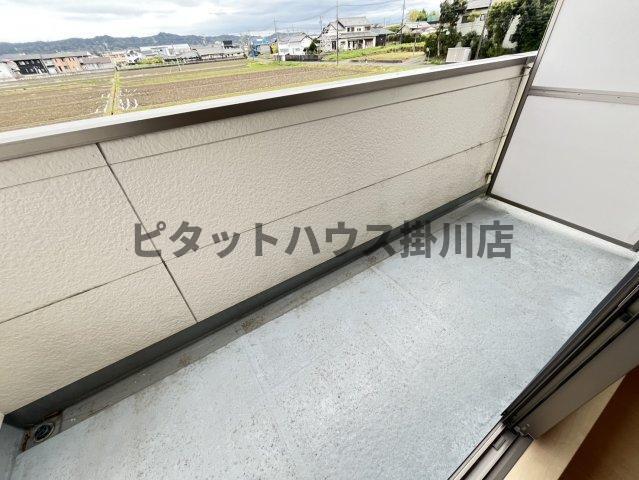 掛川市富部アパート バルコニー