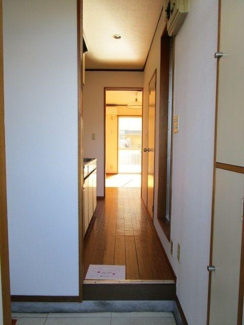 袋井市方丈アパート 玄関
