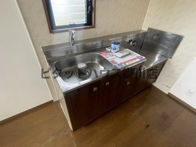 袋井市下山梨アパート キッチン