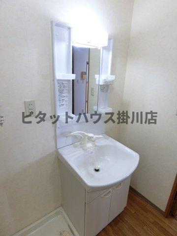袋井市徳光アパート 洗面