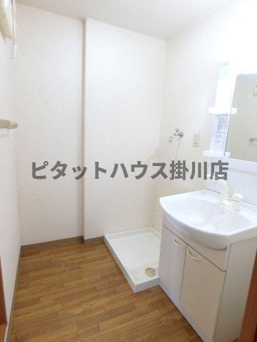 袋井市徳光アパート 洗面