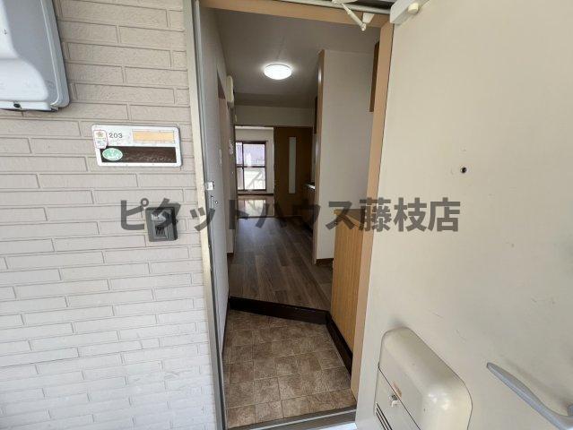 焼津市大村新田アパート 玄関