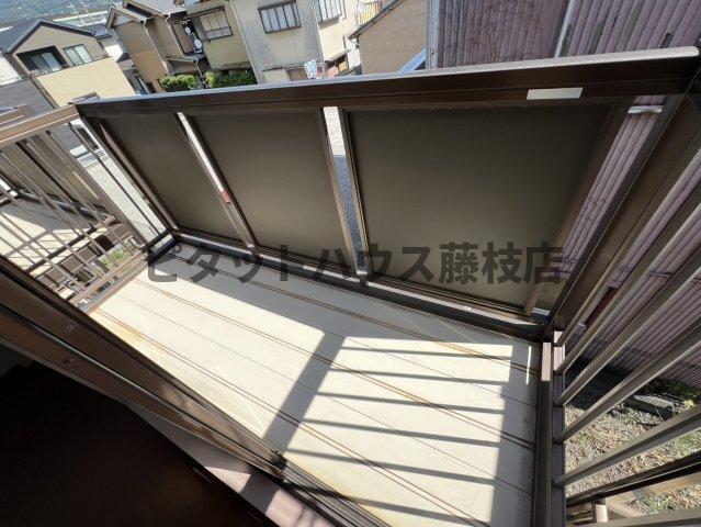 焼津市大村新田アパート バルコニー