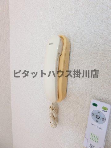 掛川市逆川アパート セキュリティ
