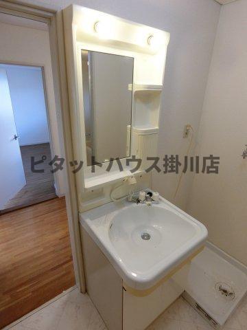 掛川市富部マンション 洗面