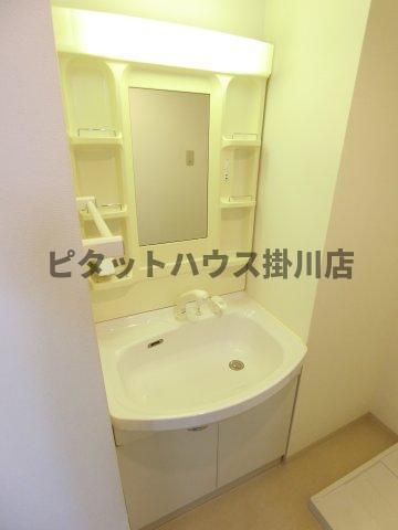 菊川市加茂マンション 洗面