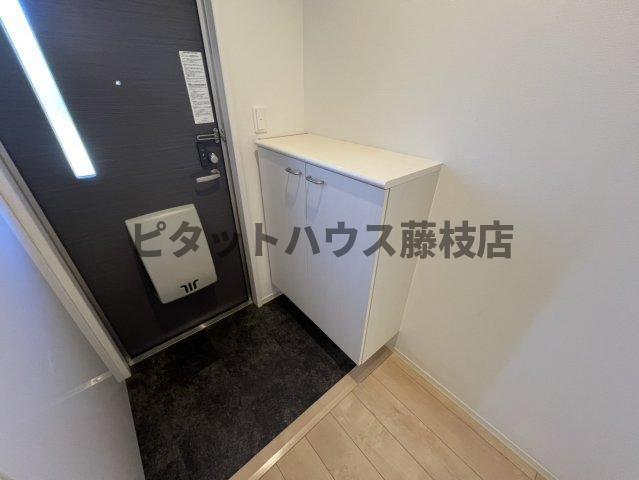 焼津市五ケ堀之内アパート 玄関
