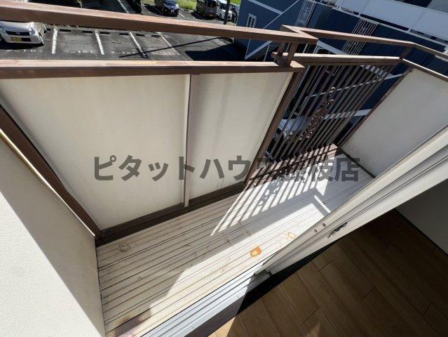 焼津市三和アパート バルコニー
