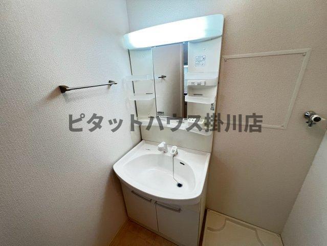 袋井市浅岡アパート 洗面