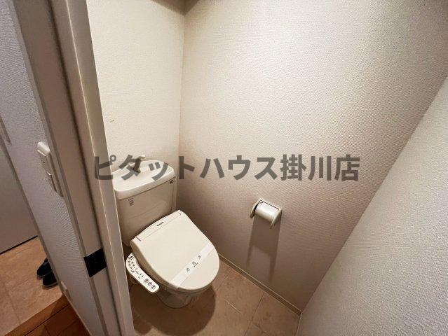 袋井市浅岡アパート トイレ
