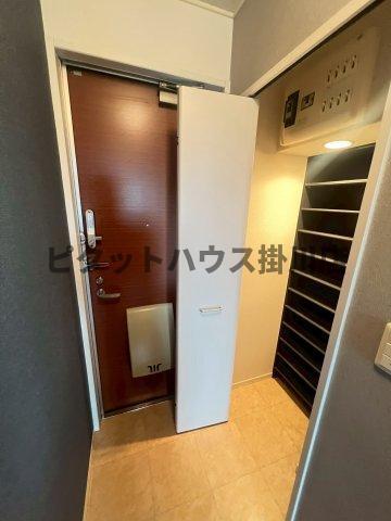 袋井市浅岡アパート 玄関