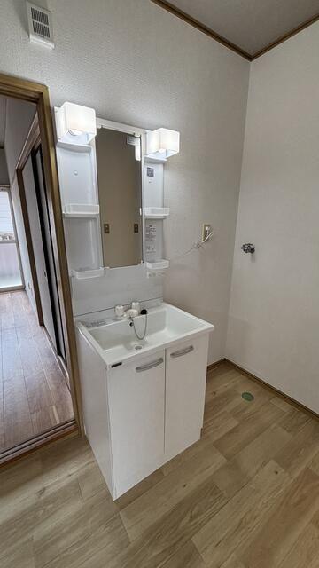 菊川市上平川アパート 洗面