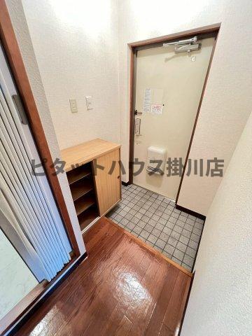 袋井市堀越マンション 玄関