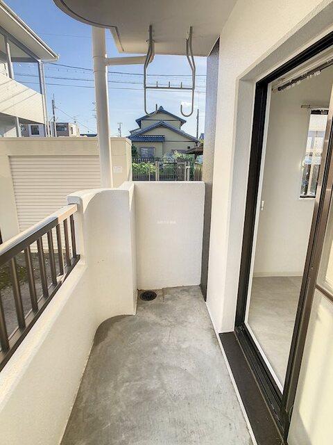 袋井市方丈マンション バルコニー
