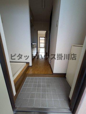 菊川市加茂マンション 玄関