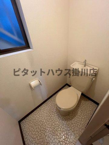 掛川市横須賀アパート トイレ