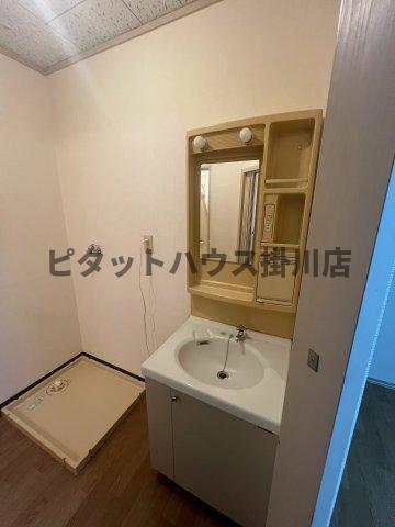 掛川市横須賀アパート 洗面