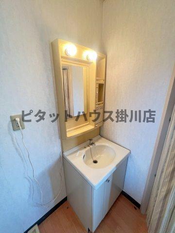 掛川市横須賀アパート 洗面