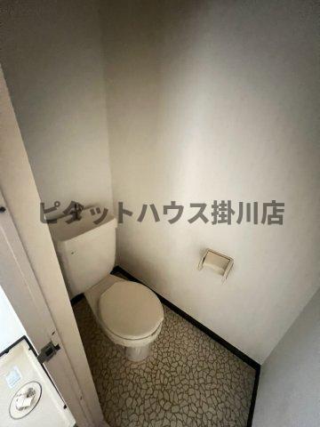 掛川市横須賀アパート トイレ