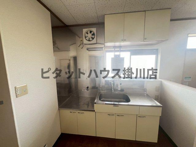 掛川市横須賀アパート キッチン