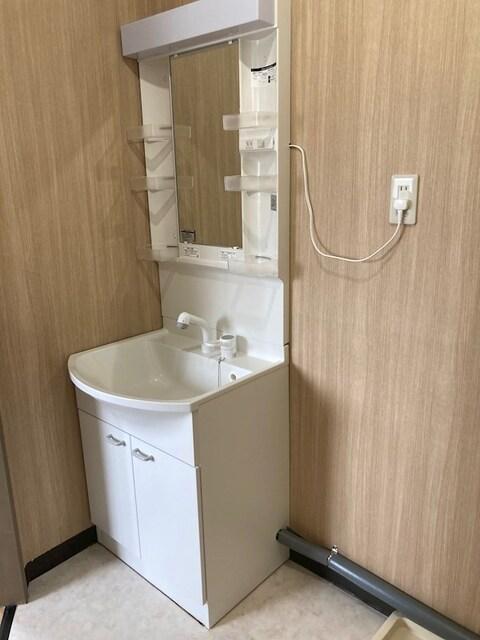 周智郡森町中川アパート 洗面