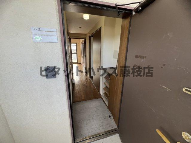 焼津市大村マンション 玄関