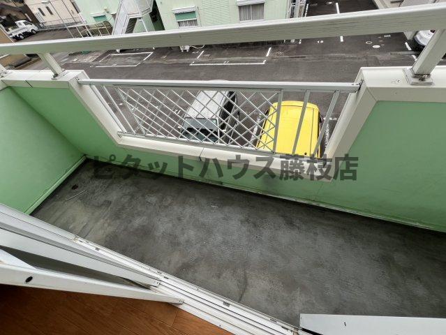 焼津市柳新屋アパート バルコニー