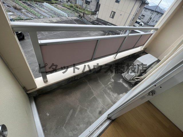 島田市旭アパート バルコニー