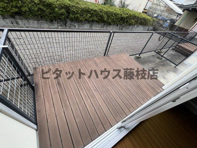 焼津市大栄町アパート バルコニー