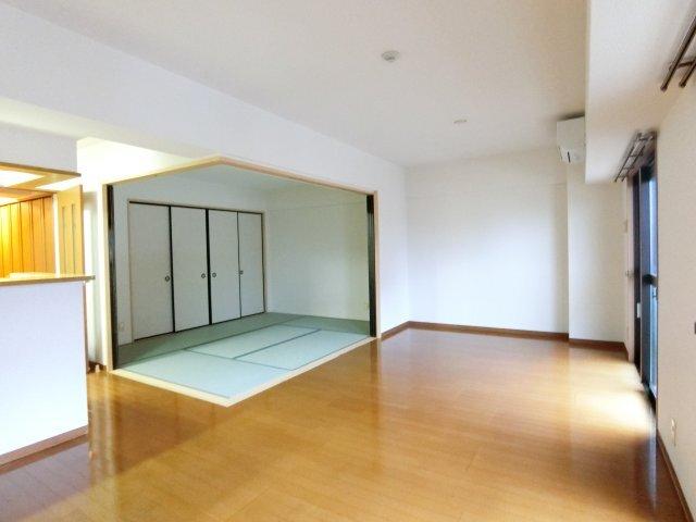 袋井市愛野東マンション リビング