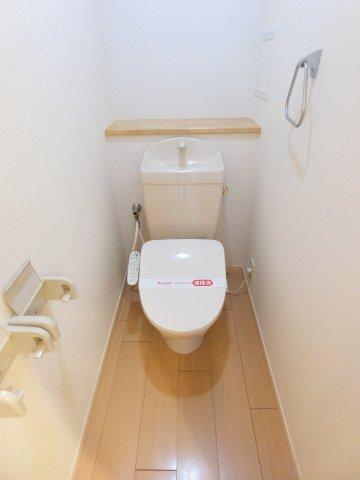 袋井市愛野南アパート トイレ