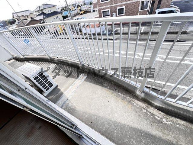 榛原郡吉田町片岡アパート バルコニー