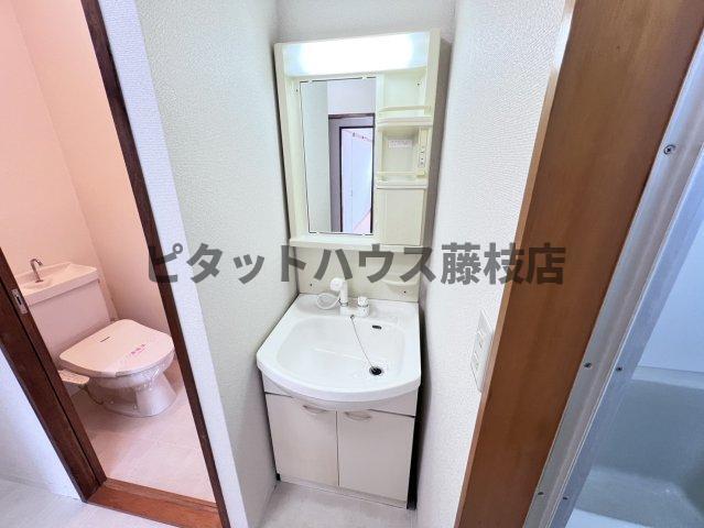 焼津市小土アパート 洗面