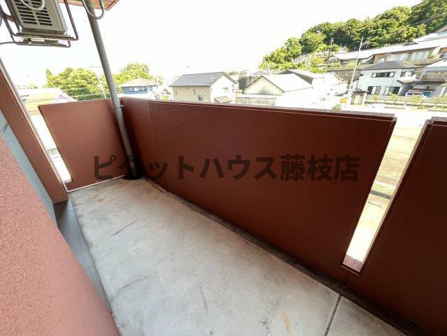 牧之原市波津マンション バルコニー