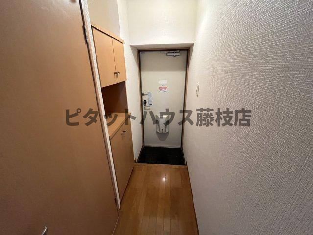 牧之原市波津マンション 玄関