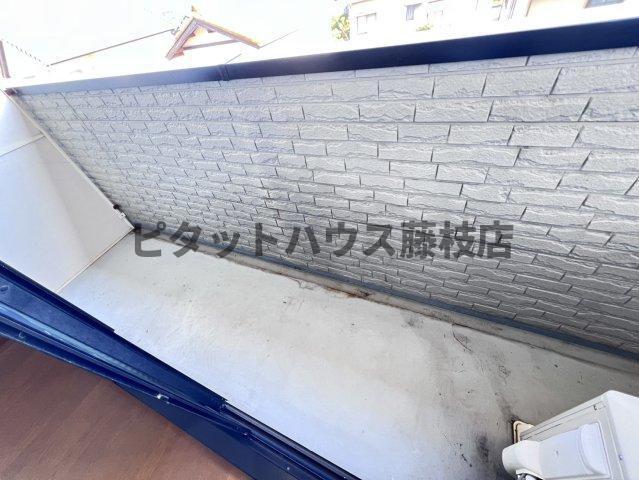 焼津市下小田アパート バルコニー