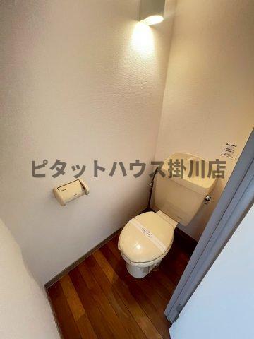 袋井市浅名アパート トイレ