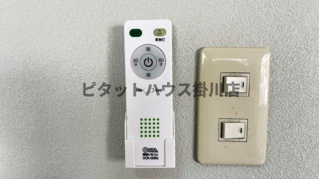 掛川市十九首アパート 設備