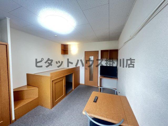 袋井市延久アパート リビング