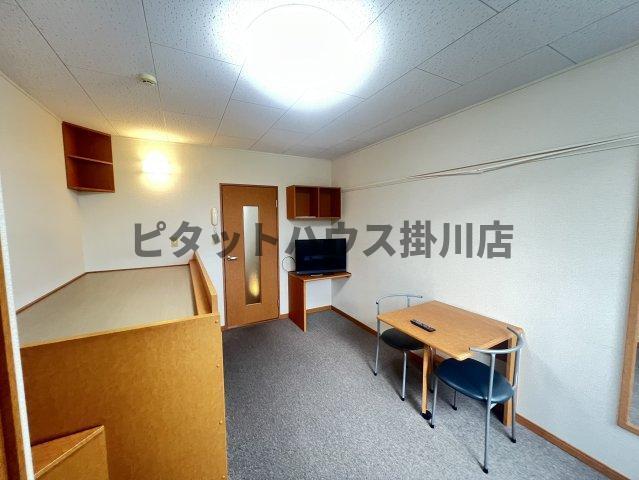 袋井市延久アパート リビング