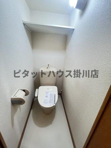 袋井市延久アパート トイレ