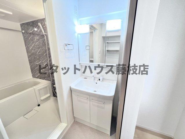 焼津市塩津アパート 洗面