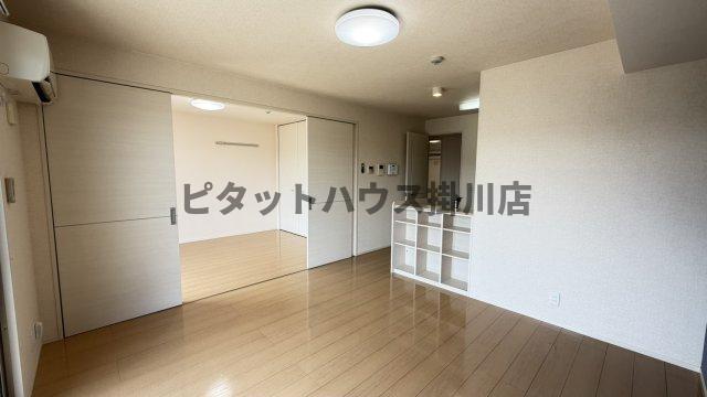 菊川市下平川アパート リビング
