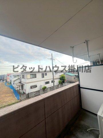 袋井市浅羽アパート バルコニー