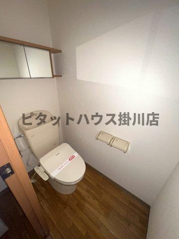袋井市浅羽アパート トイレ