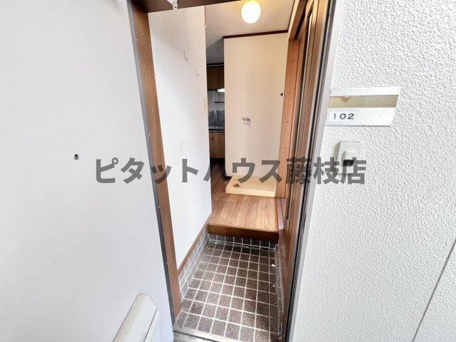 藤枝市小石川町アパート 玄関