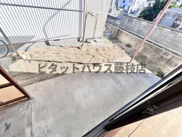 焼津市小土アパート 庭