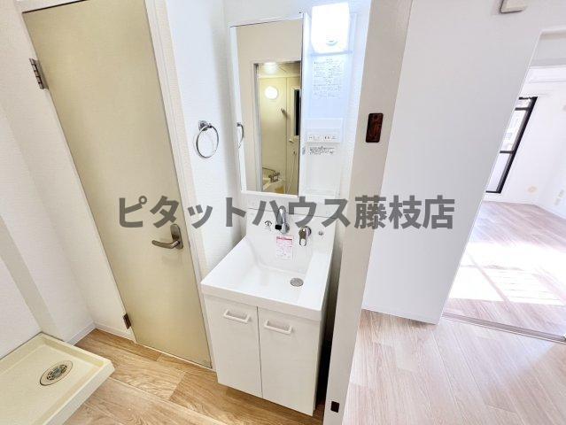焼津市三ケ名マンション 洗面