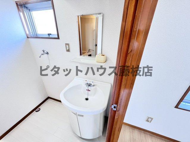 焼津市三ケ名アパート 洗面