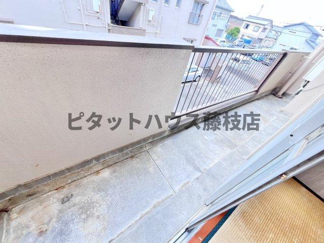 焼津市浜当目マンション バルコニー